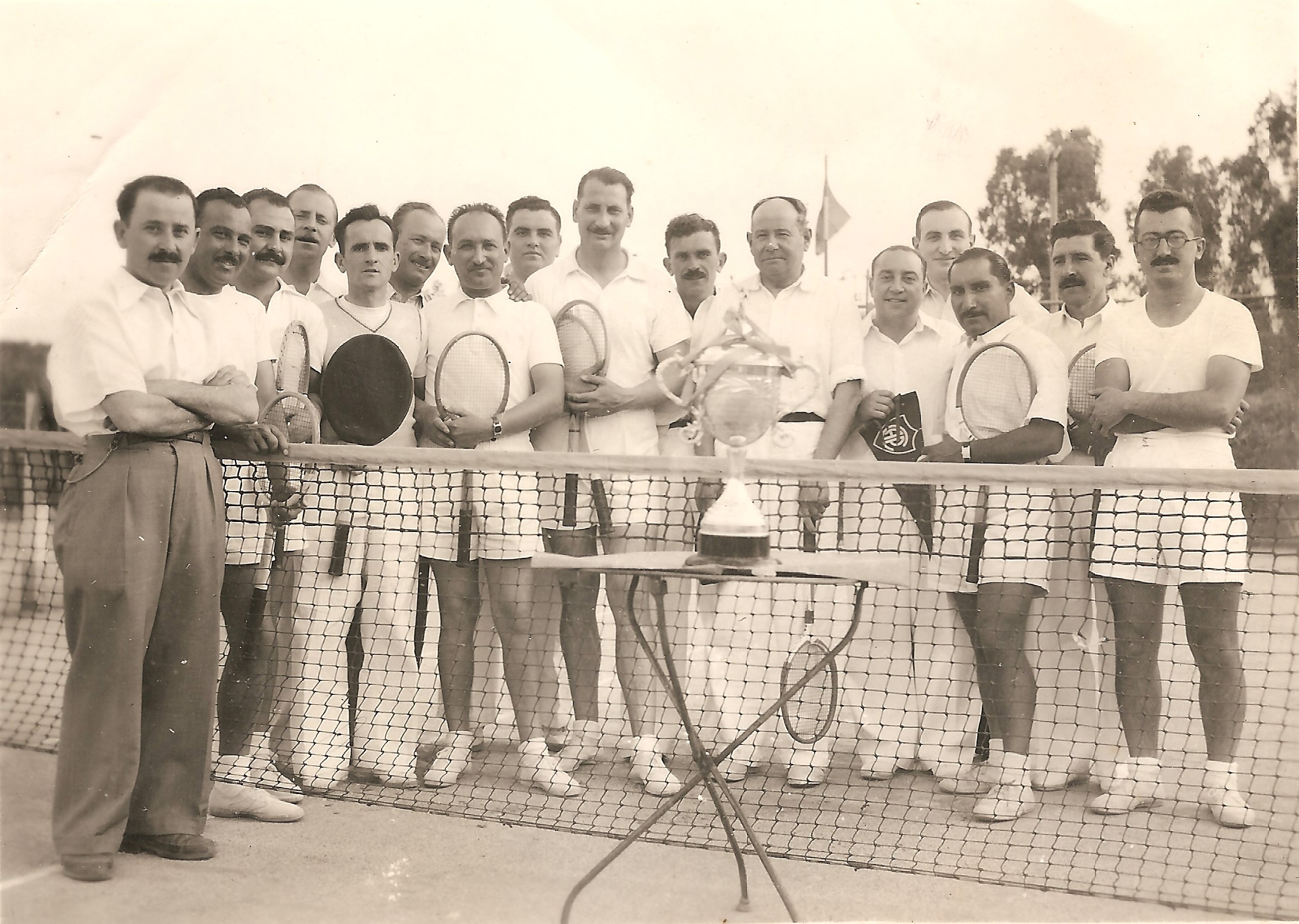 Club Pacifico Rivera Tenis Años 50s60s