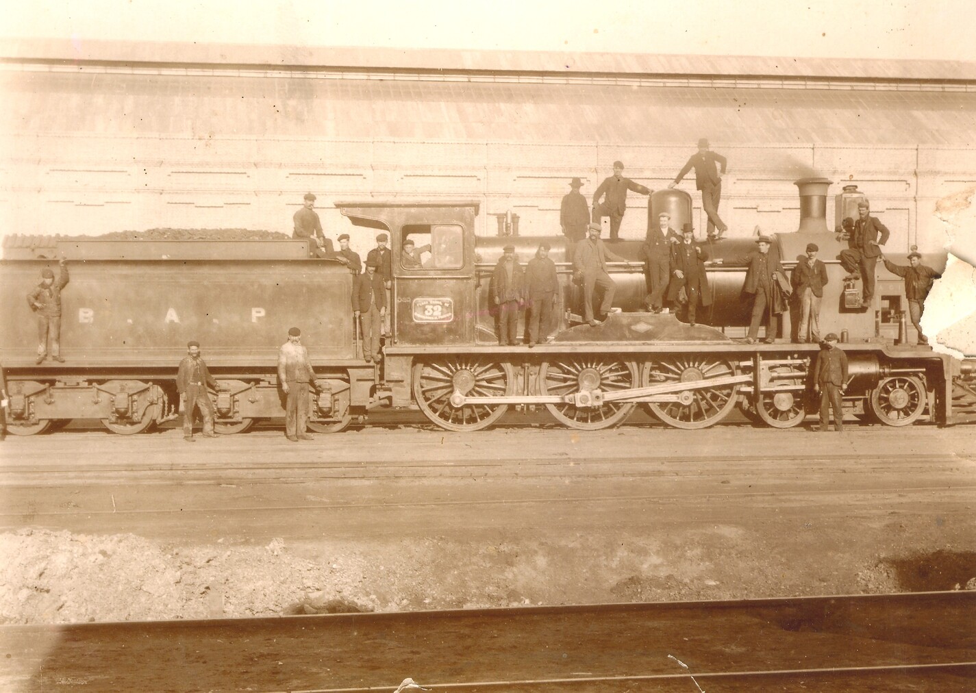 el ferrocarril BAP en Rivera años 20s